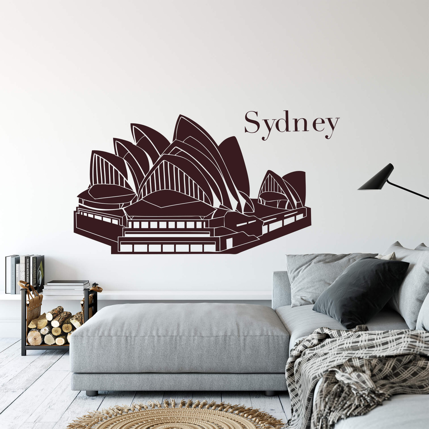 Sydney Opera House Wall sticker 100x67cm