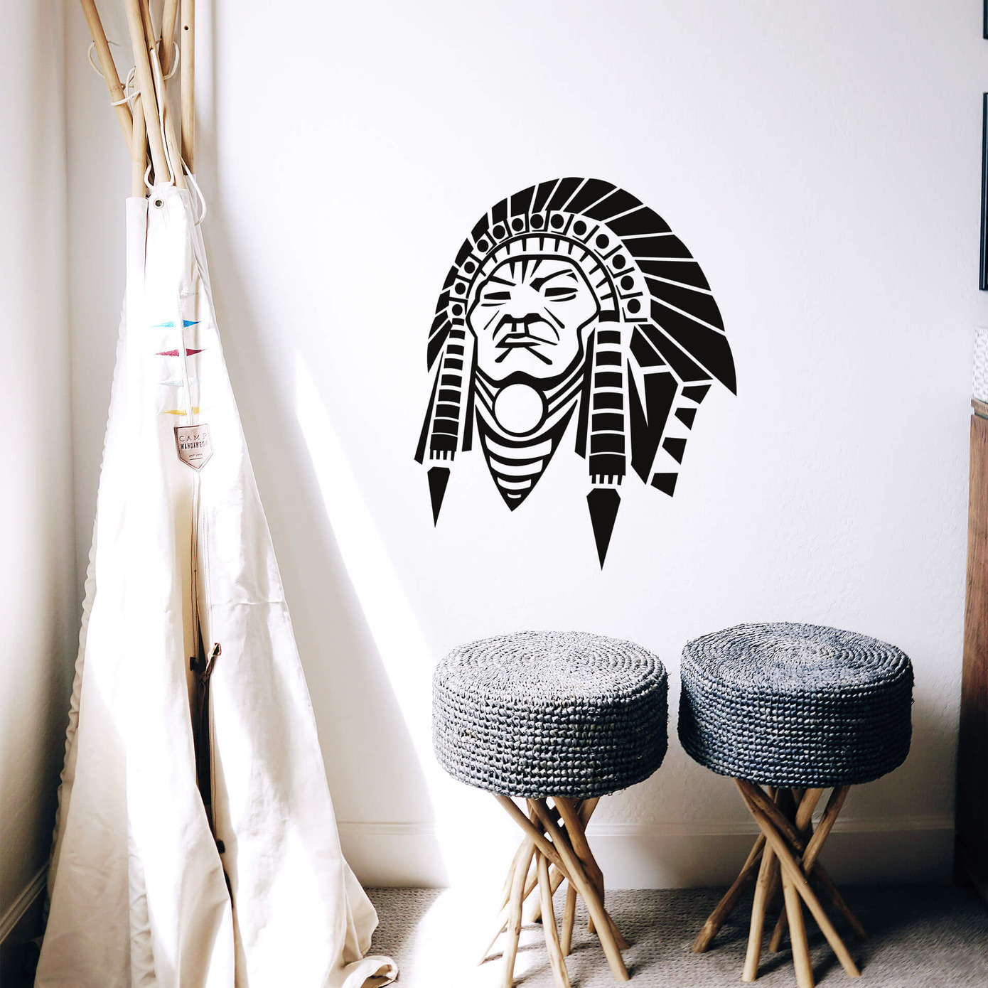 Wall sticker Indian