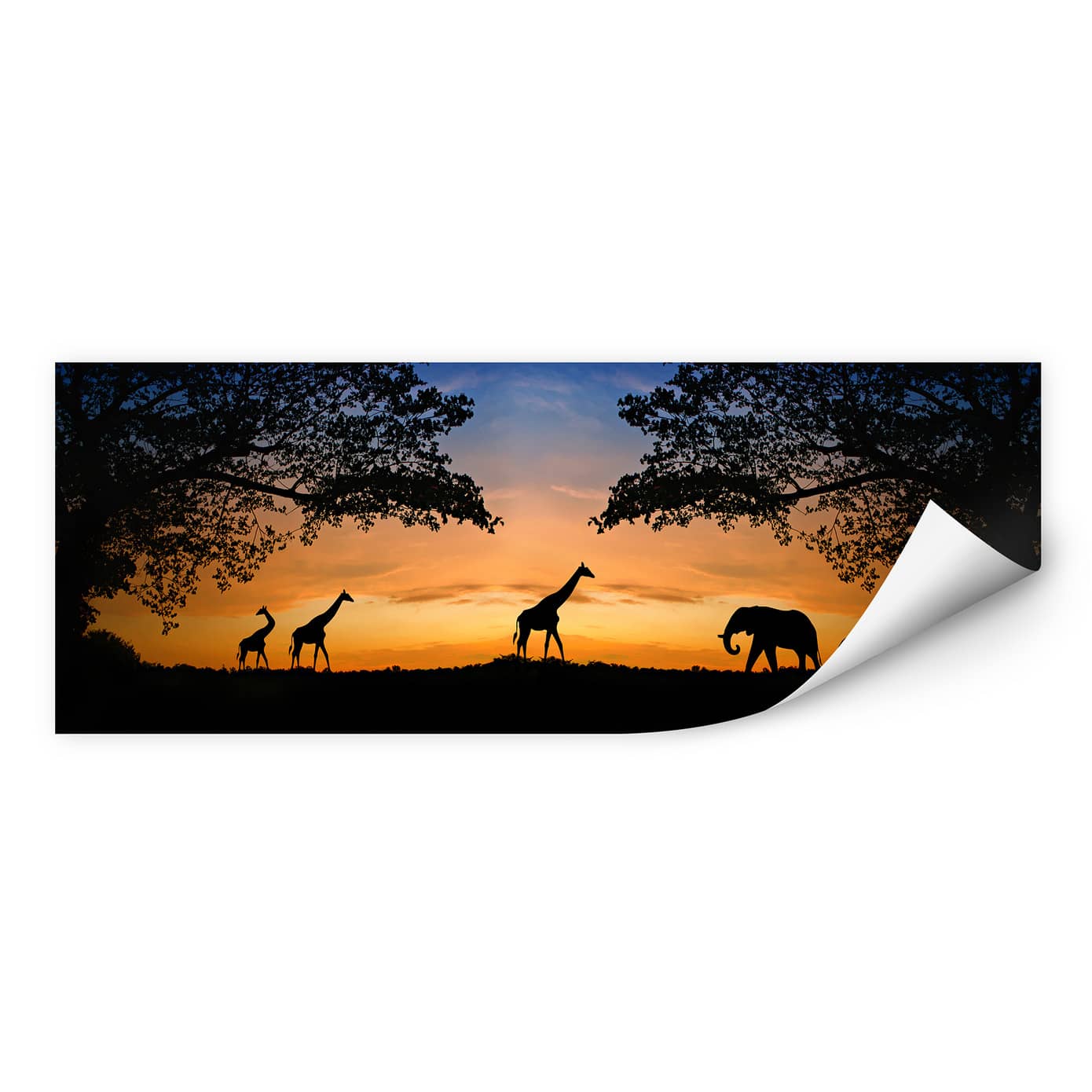 Wallprint African Sunset wallart.de