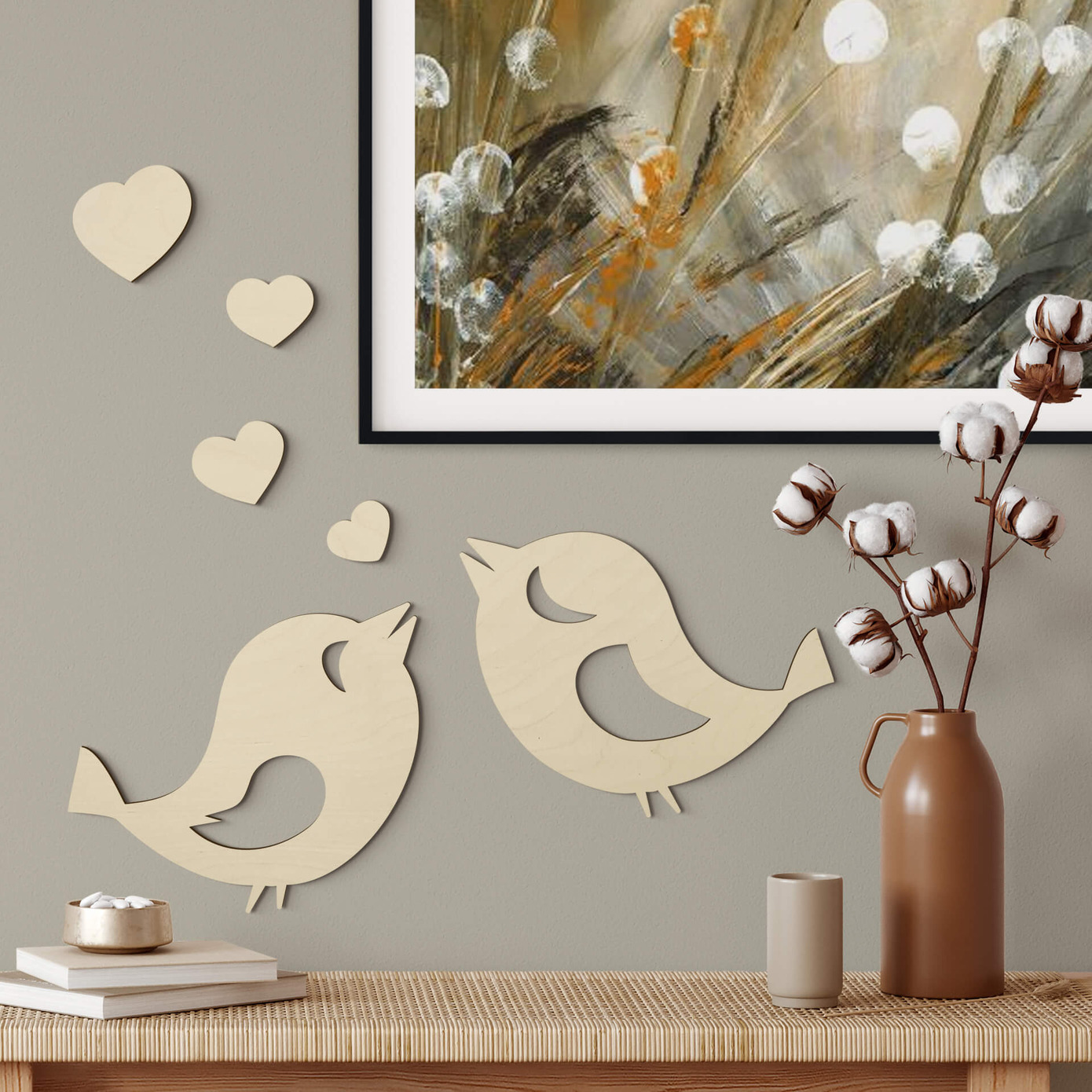 Wood Lovebirds poplar