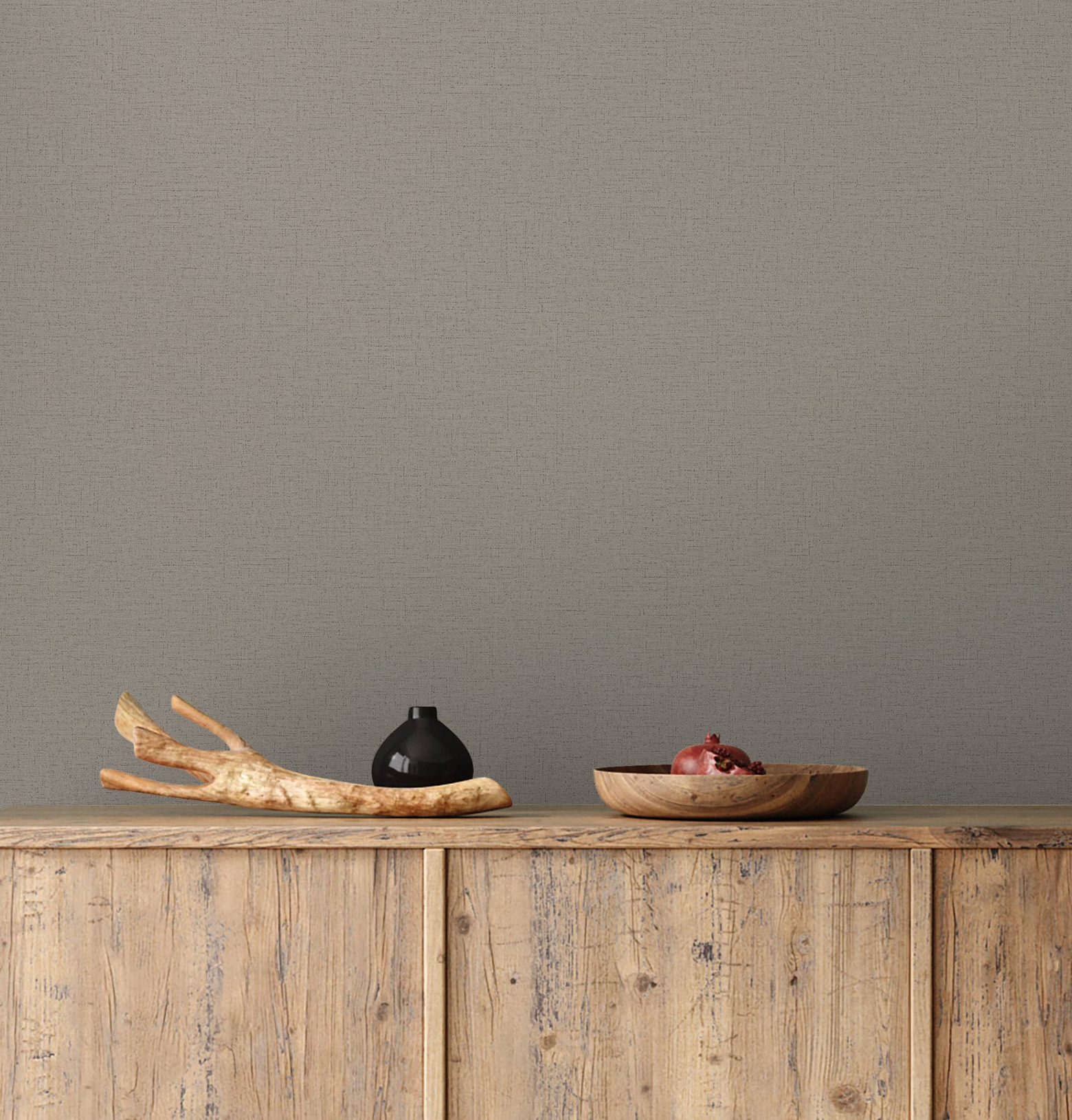 Papier Peint Intissé Luxe Renouveau Uni Caramel, Jaune, Marron | Leroy