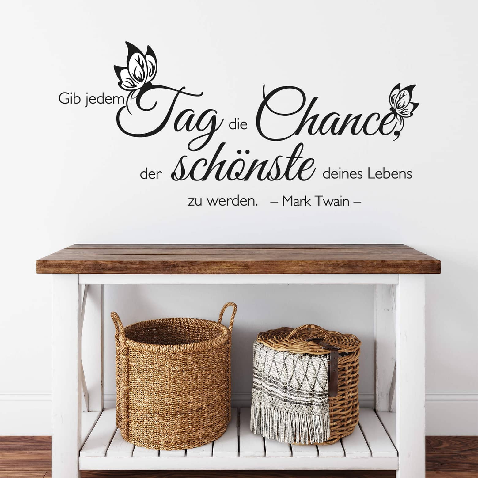 Baby Gib Mir Die Chance Noch Was Zu Sagen Wandtattoo Gib jedem Tag die Chance... 5 | wall-art.de