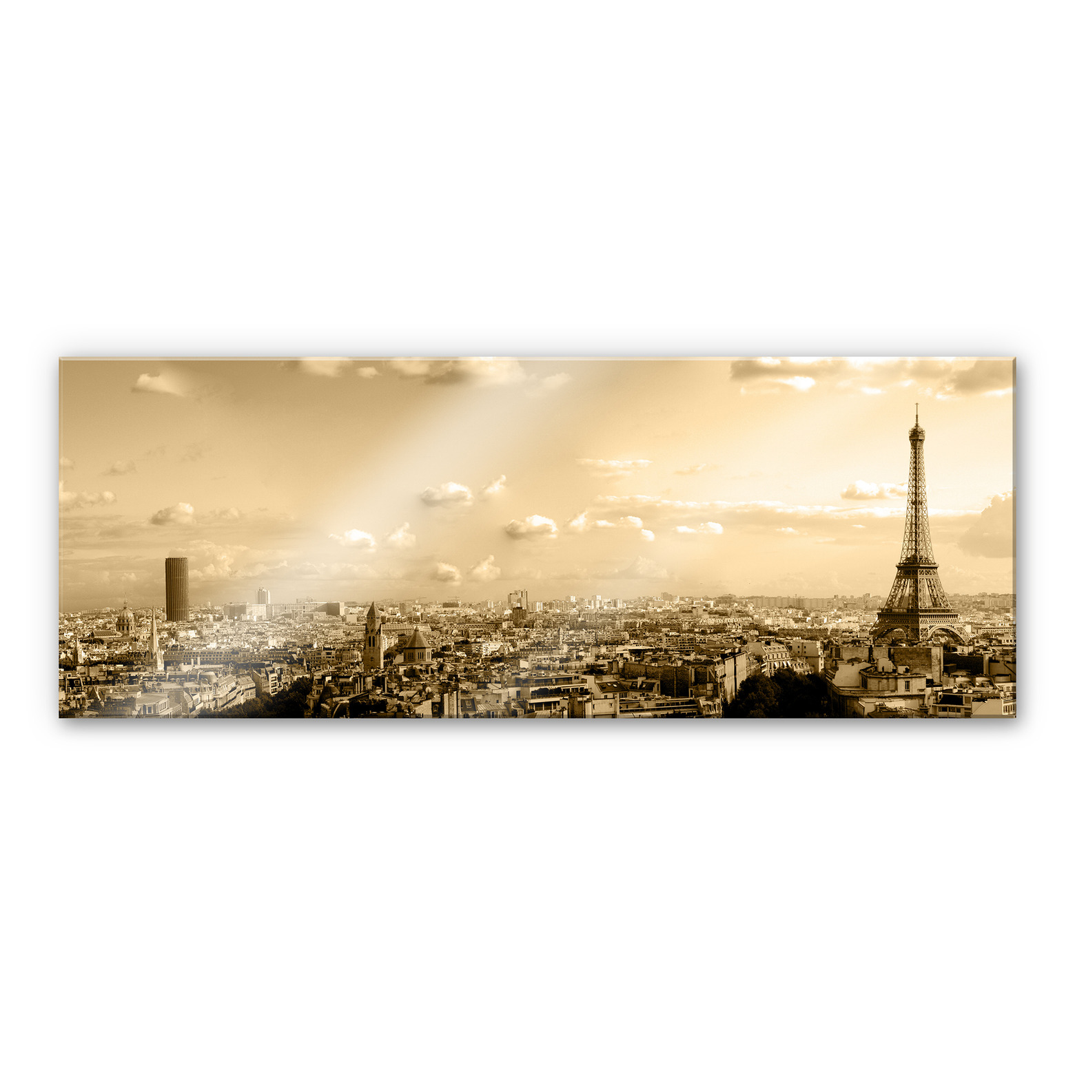 Acrylglasbild Paris Skyline wallart.de