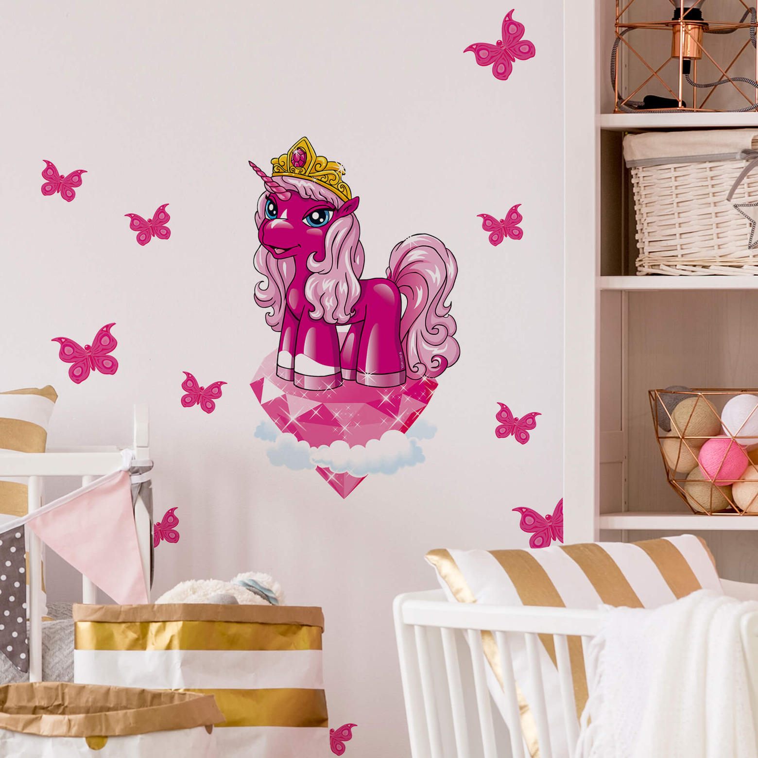 Wandtattoo Filly Unicorn Beauty Zara wallart.de