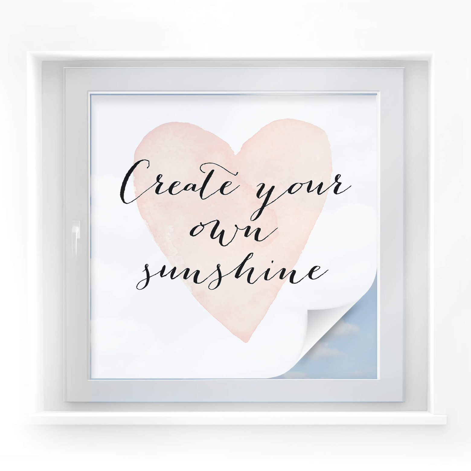 Raamfolie Confetti & Cream Create wallart.nl