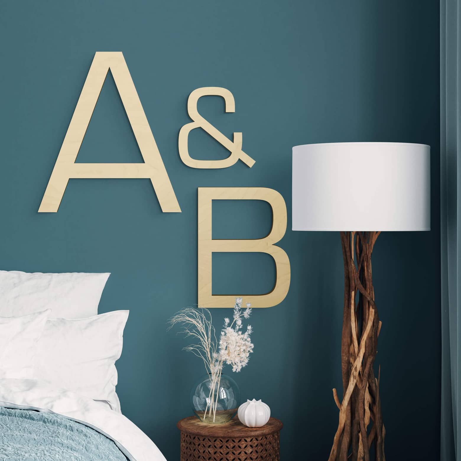 Lettres Décoratives En Placage Bois De Peuplier - Hakuna Matata