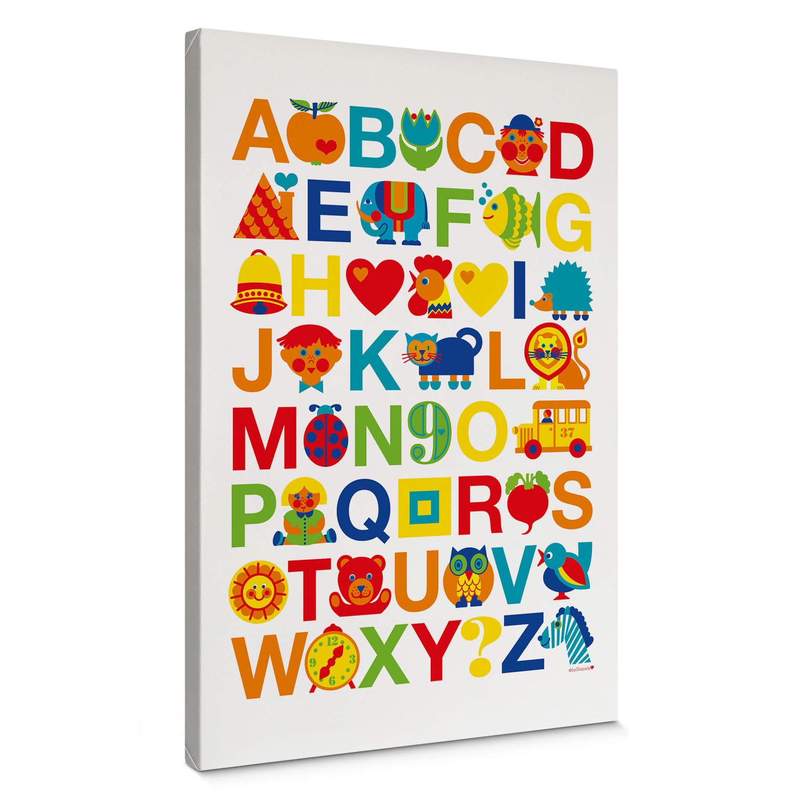 Canvas Print byGraziela ABC