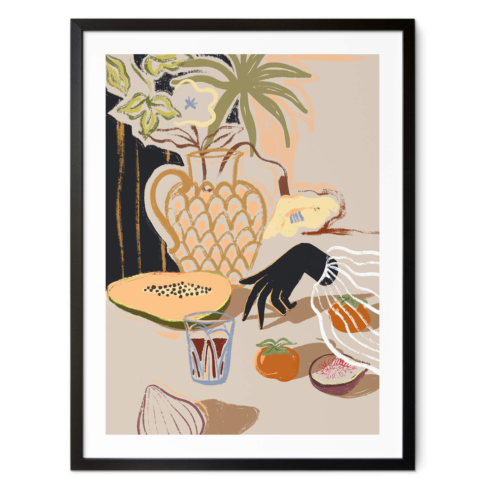 Poster Arty Guava Tropical Fruit