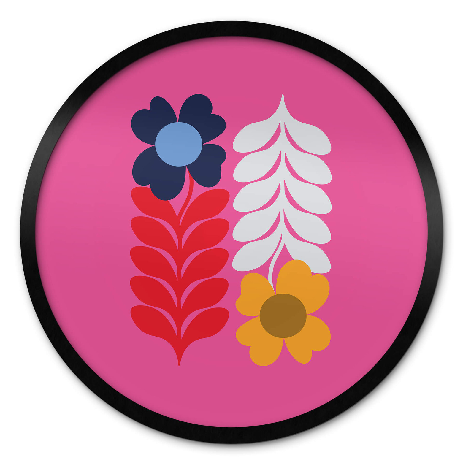 Poster Collett Retro Flowers