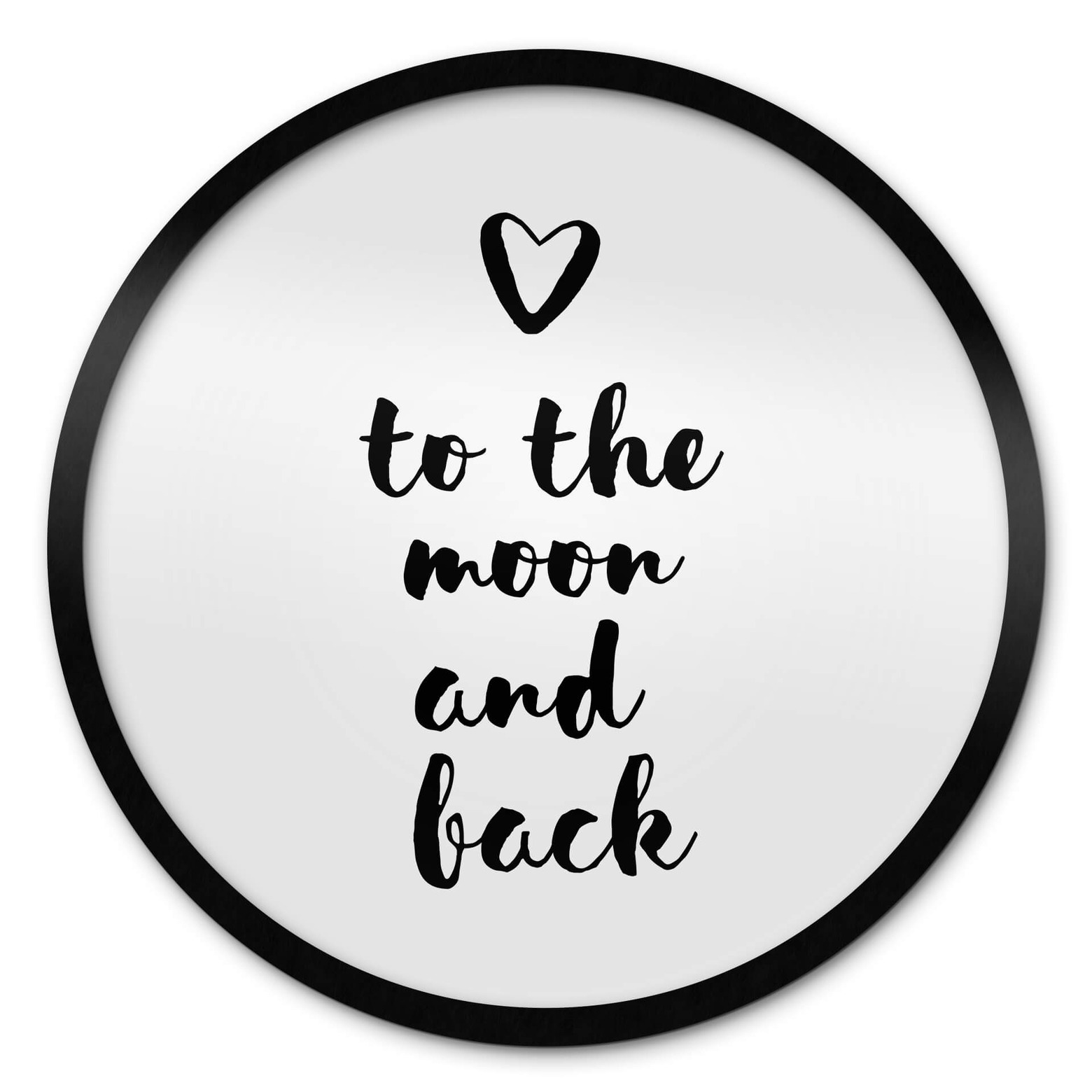 Poster Love to the moon and back wallart.fr