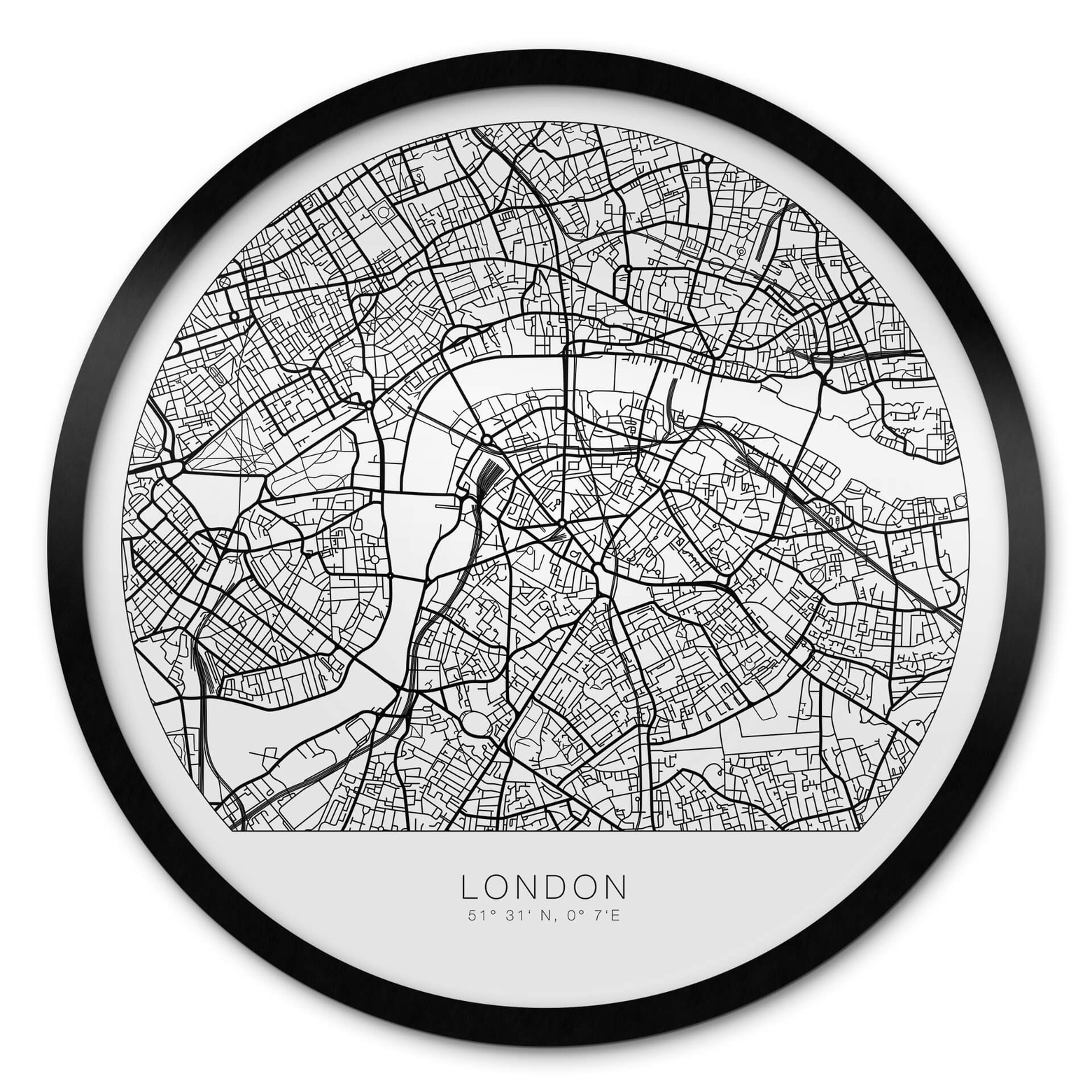 Plakat City of London wallart.dk