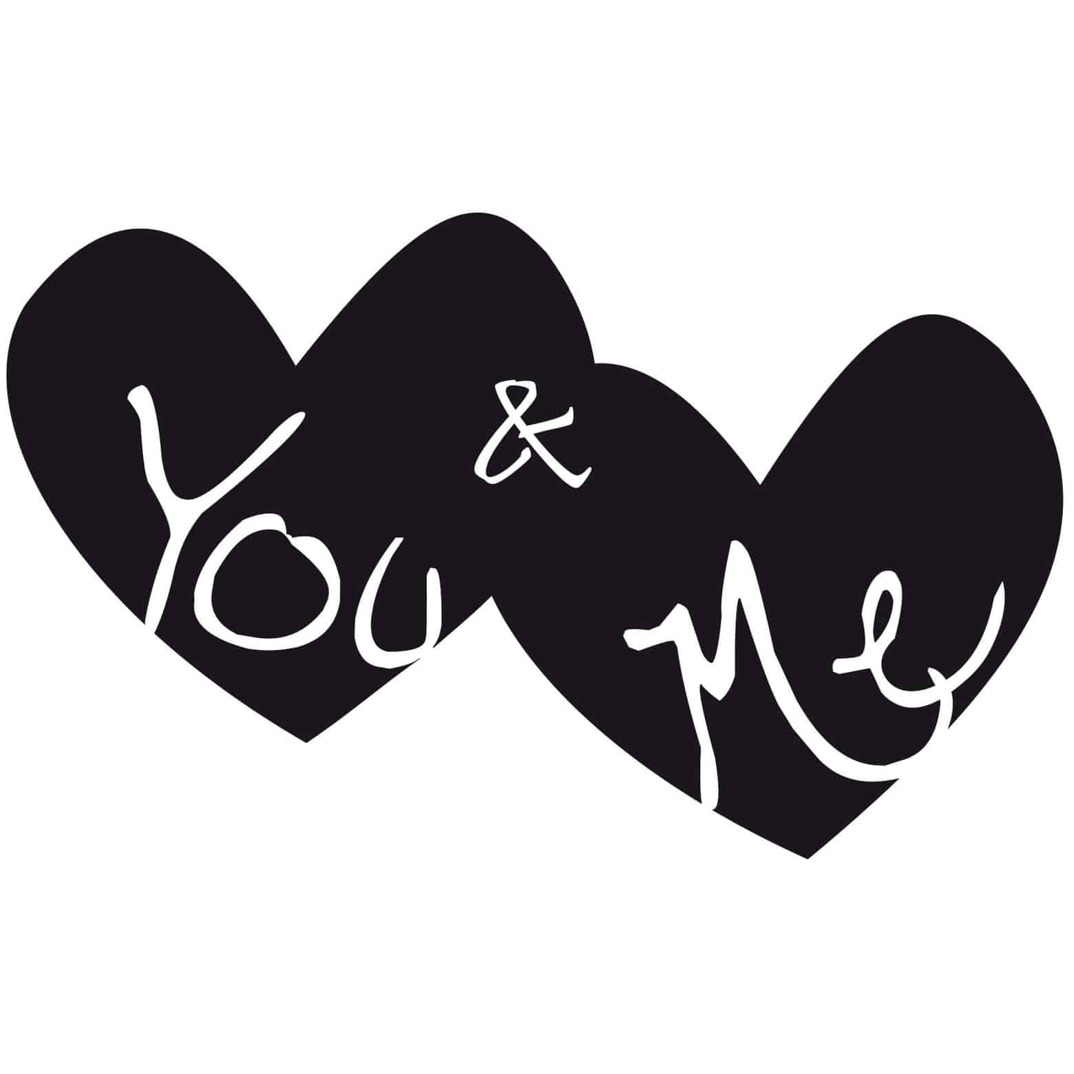You & Me wallart.dk