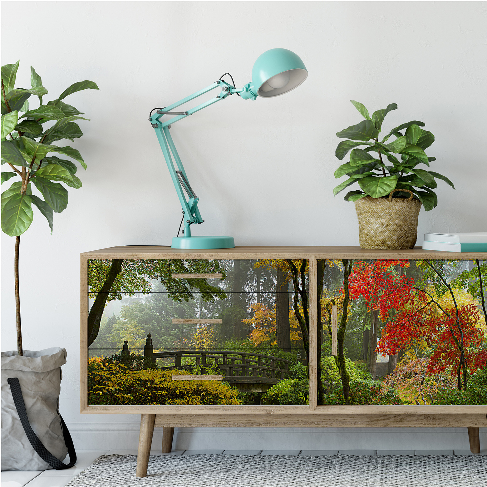 Wall print Japanese Garden