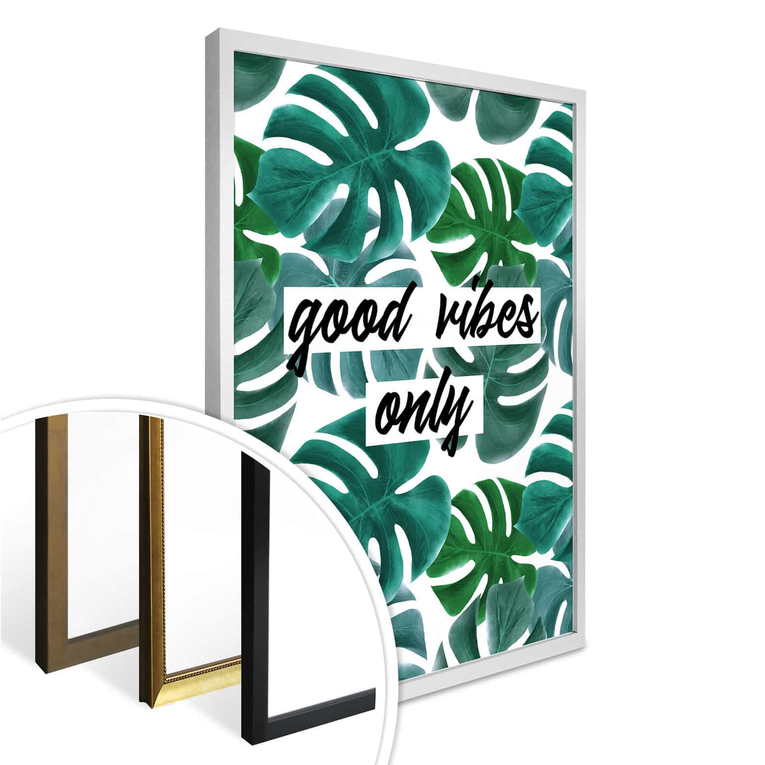 Poster Good vibes only wallart.nl