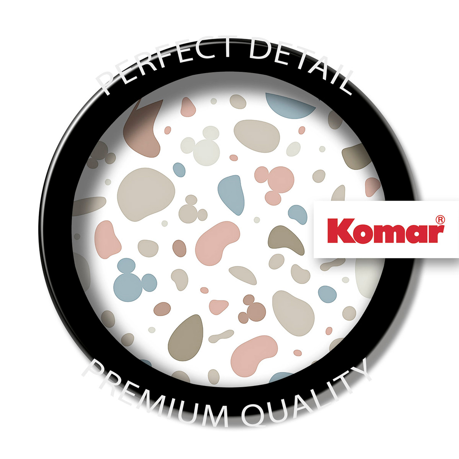 selfadhesive nonwoven wallpaper Mickey Head Terrazzo Bambino 125