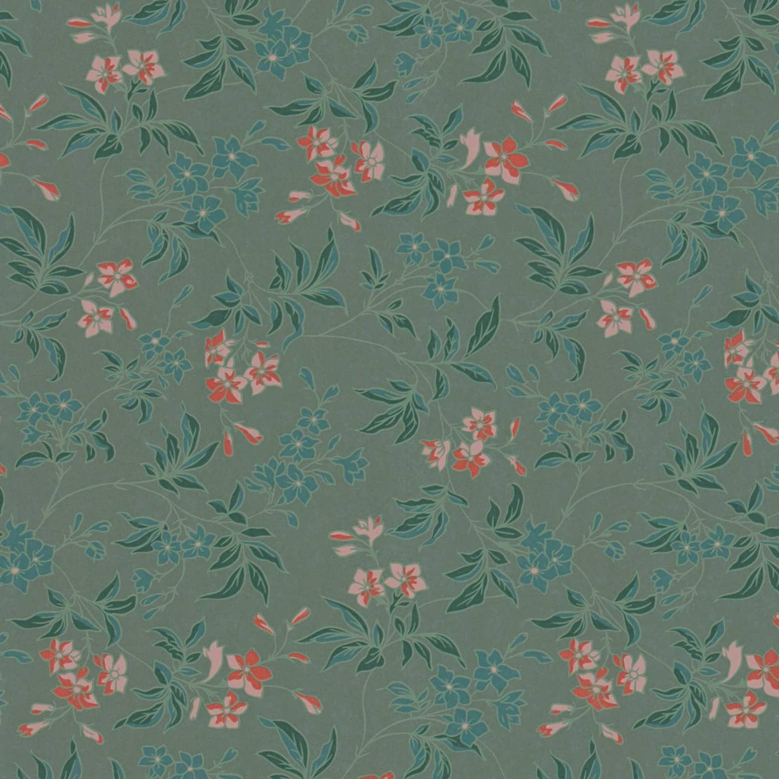 Wildblumen Tapete Selbstklebend 44,5x300cm - Graue Löwenzahn Deko Folie