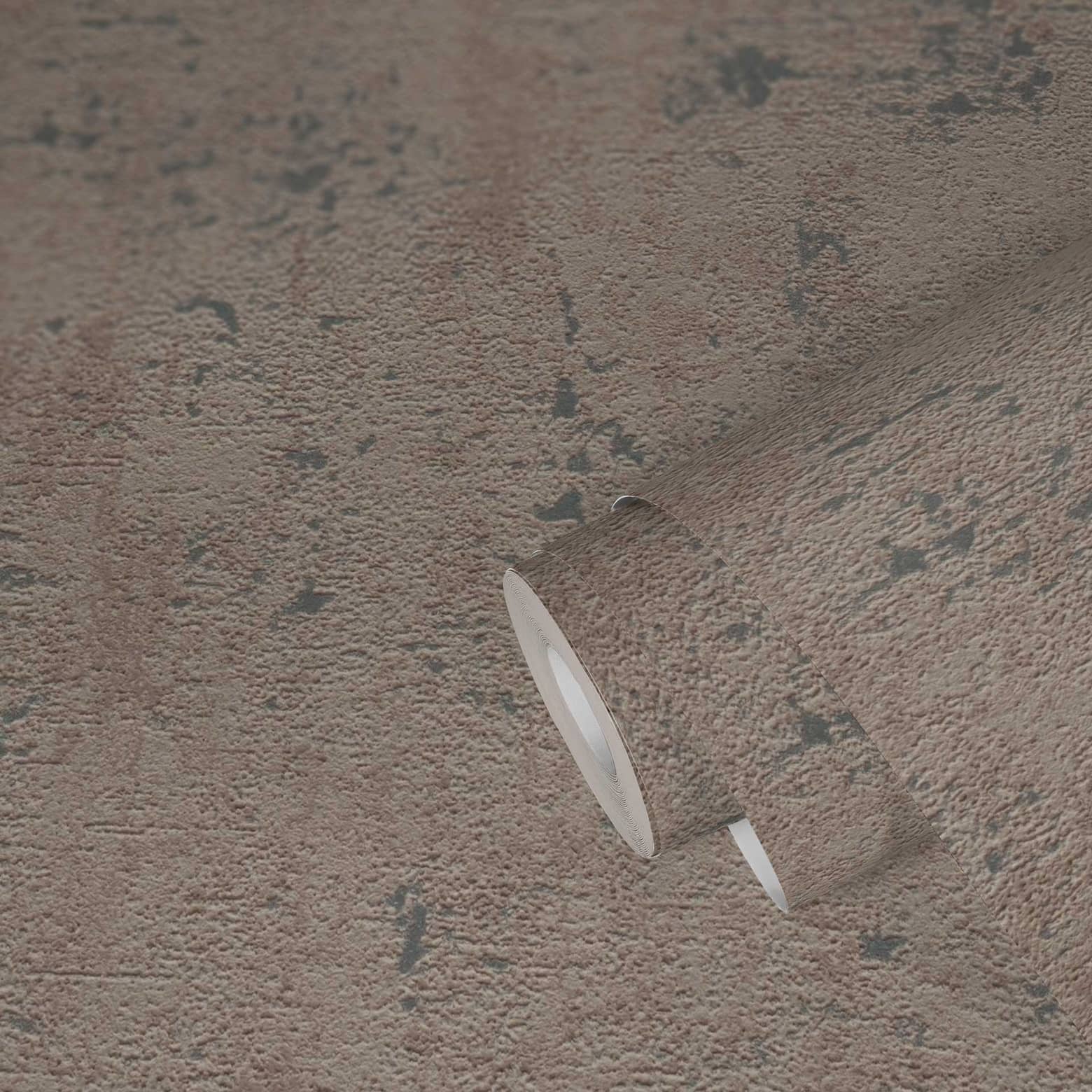 Carta Da Parati Grigio Argento Metallico - Tessuto Non Tessuto, Moderna, Design A Linee, 10.05x0.53 M - Foto 4