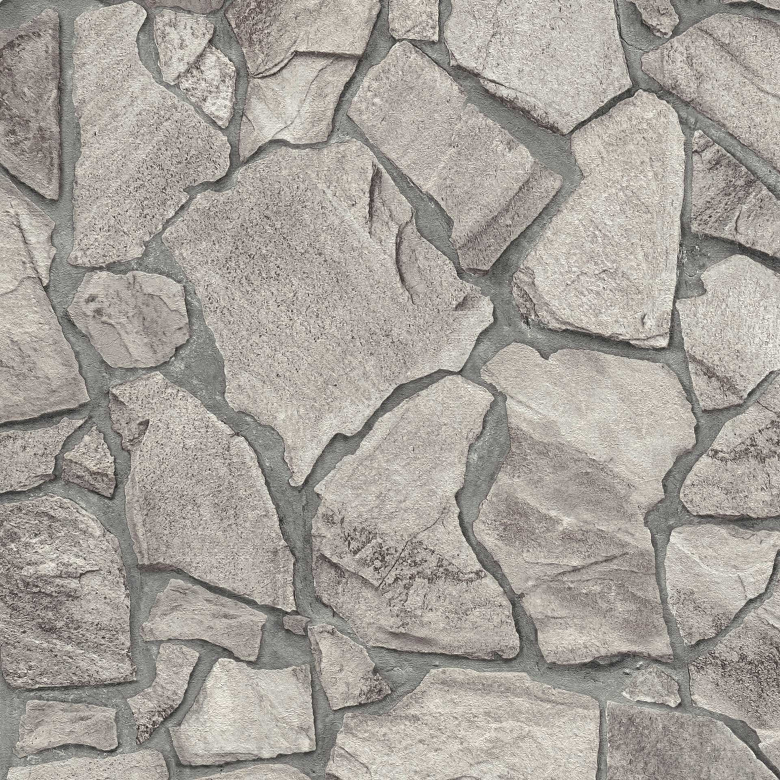 Stone wallpaper grey stone effect wallpaper nonwoven wallpaper