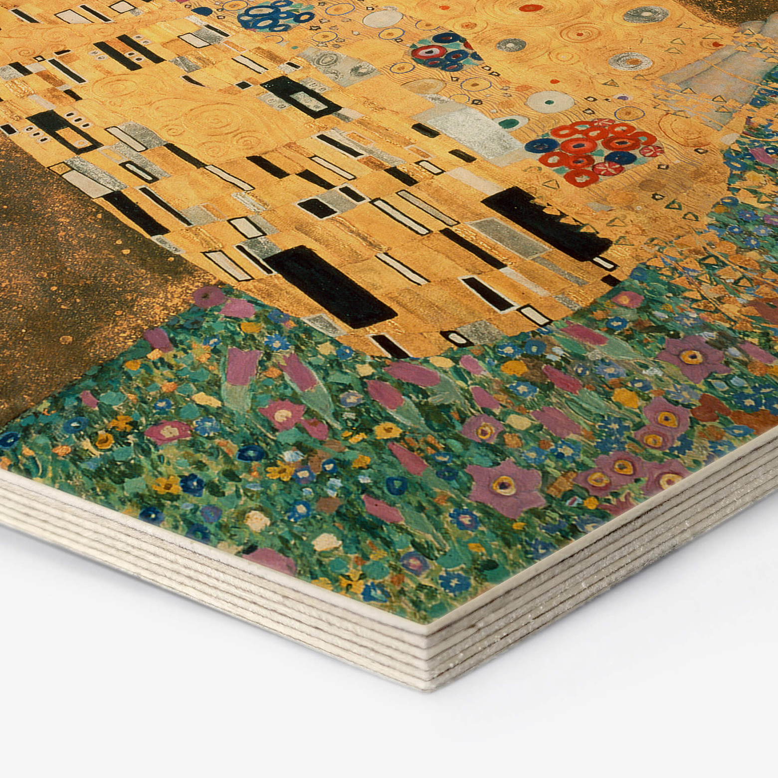 Fridolin Visitenkartenetui – Motiv 'Der Kuss' Von Klimt – Mit Golddruck, 9,5 X 6 Cm