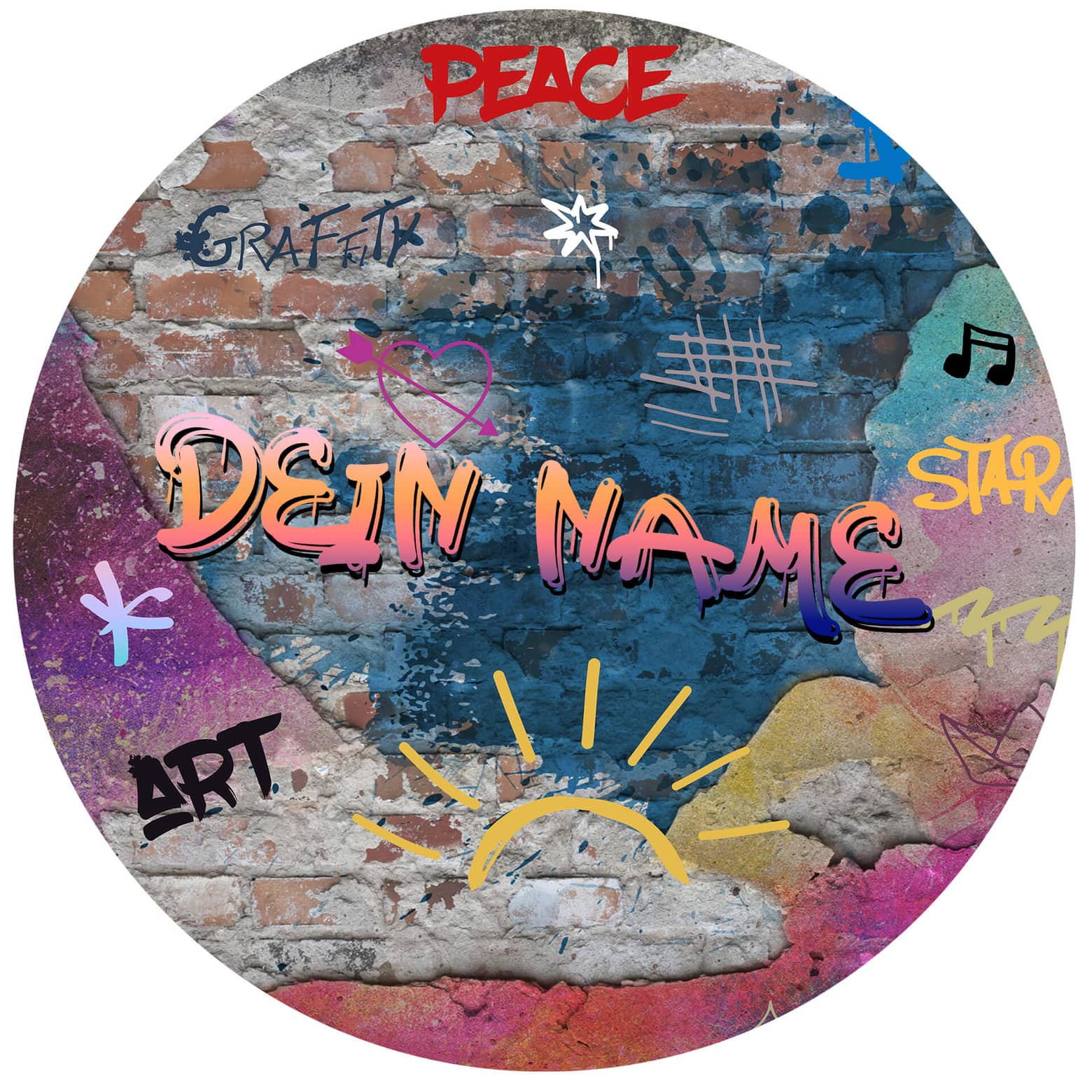 Adesivo Personalizzato Con Testo In Stile Retrò - Foto 3