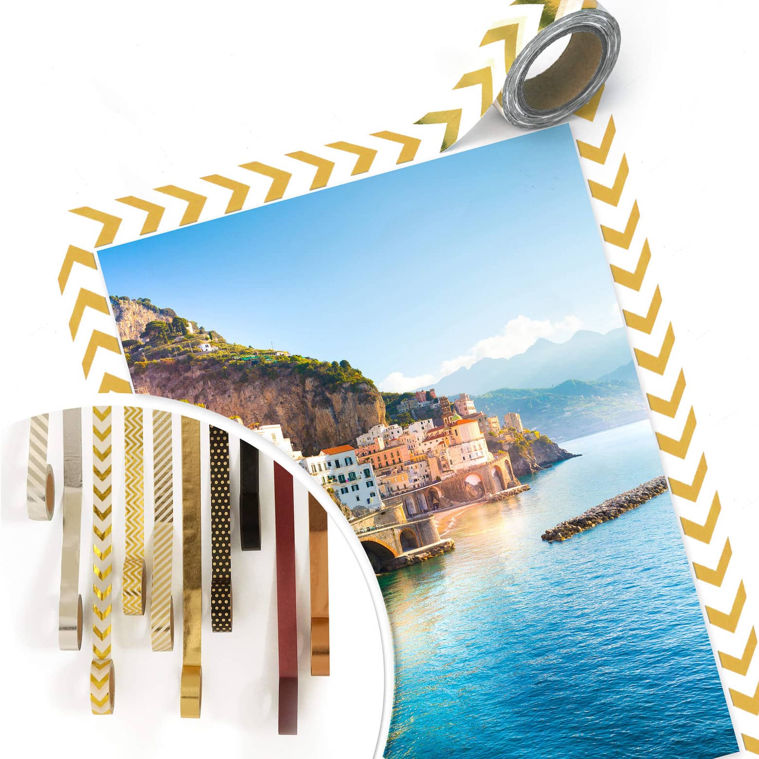 Poster Campania in Italy