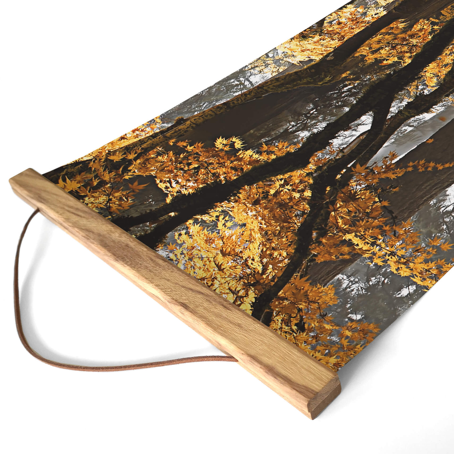 Textile poster Japanese Garden