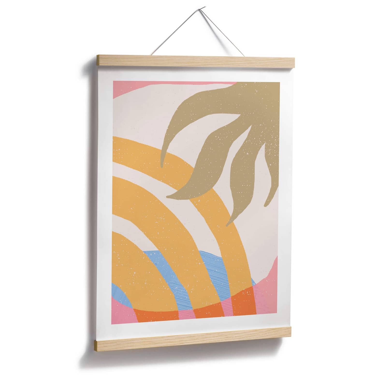 Aquarell Sonne Wandbilder – 3er Set, 40,6 X 61 Cm, Mid Century Modern, Boho Stil