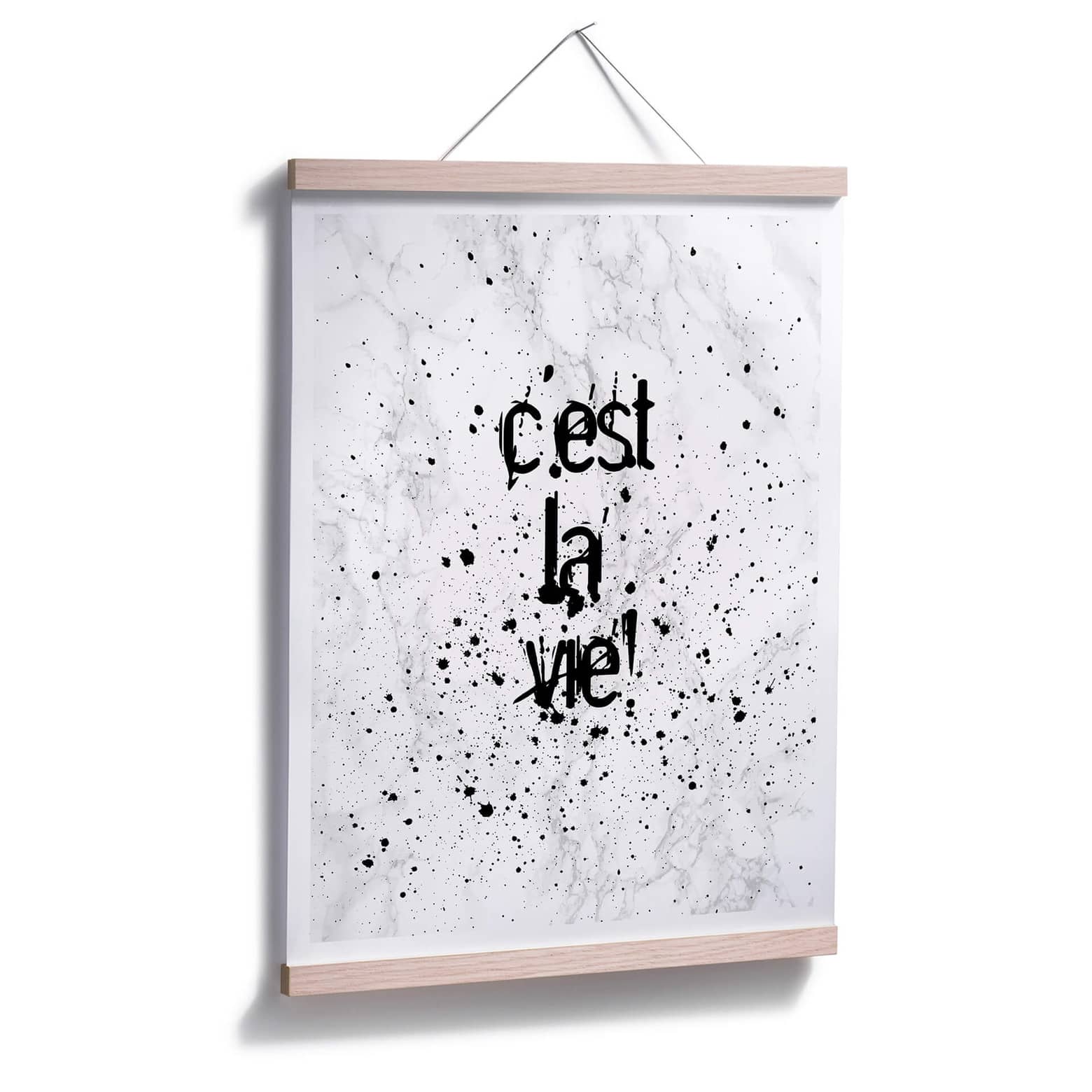Poster C'est la vie wallart.it