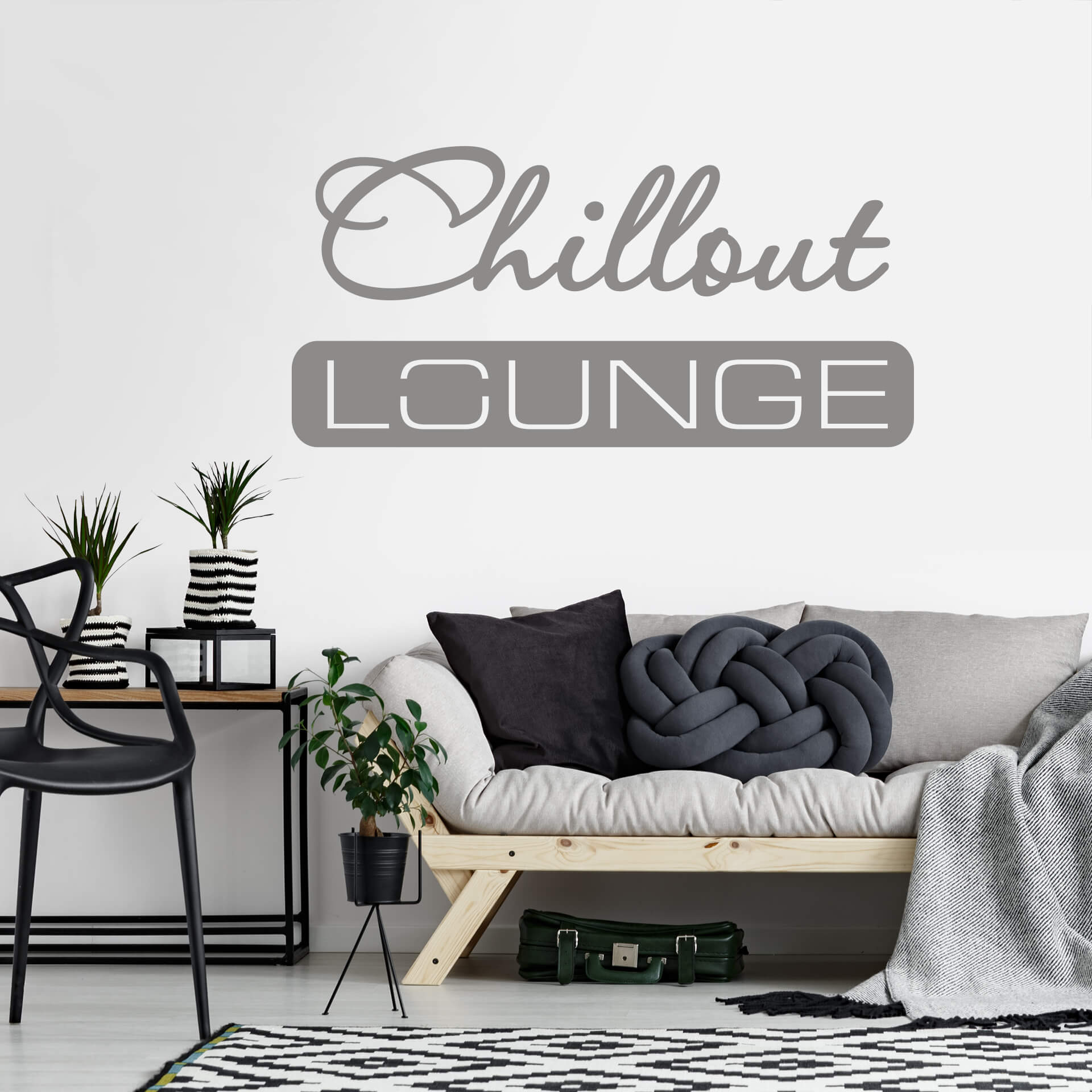 Wandtattoo Chillout Zone Wandtattoo Chillout Lounge | wall-art.de