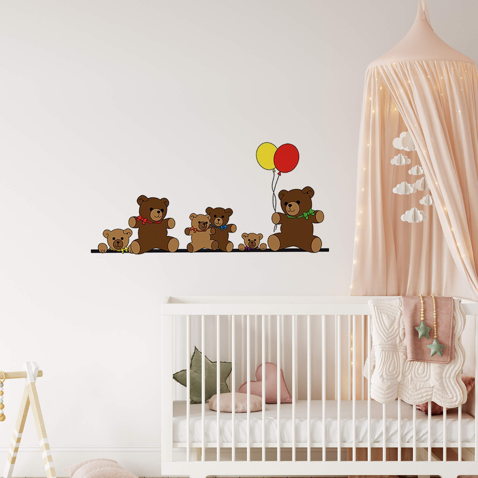 Sticker murale Orsetti wallart.it