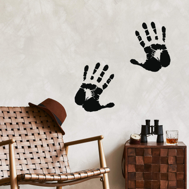 Wandtattoo Grasbordüre – Selbstklebend, 100 X 15 Cm, Dunkelgrau, Auch In 30+ Farben – Made In Germany