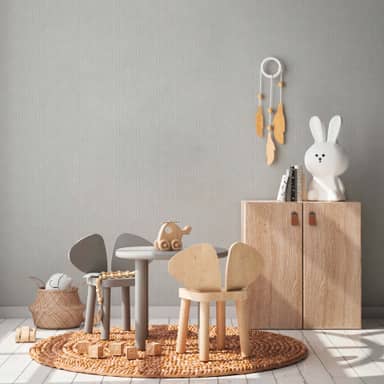 Carta Da Parati Azzurre A Strisce Moderna - Tessuto Non Tessuto, 10,05m X 0,53m, Design A Blocchi - Foto 10