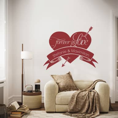 1 SCRITTA I LOVE YOU 30X4X0,5CM APPENDIBILE ASSORTITA