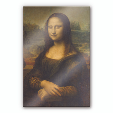 Acrylic Print Pixelart - Da Vinci - Mona Lisa | wall-art.com