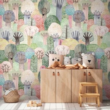 Adesivo Murale Per Porta 3D – Albero Di Vite Verde – 90x210 Cm – Vinile Autoadesivo Impermeabile Per Interni