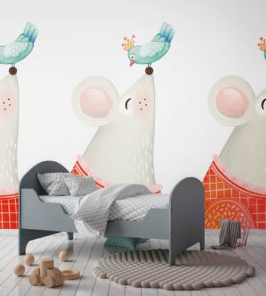 Papier Peint Effaçable Arthouse - Scène Spatiale - 10m X 0.53m - Tableau Blanc Géant