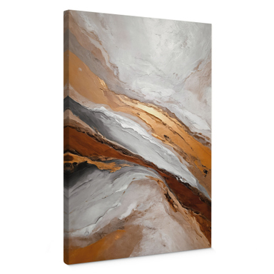 Abstrakte Wandkunst Leinwand 3-teilig – Ozean Sonnenaufgang In Blau & Gold | Küstenmotiv Für Wohnzimmer Schlafzimmer