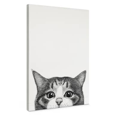 Stampe Da Parete LANCHI95 Con Gatto Nero, 9 Poster 20x25 Cm, Arte Vintage Senza Cornice