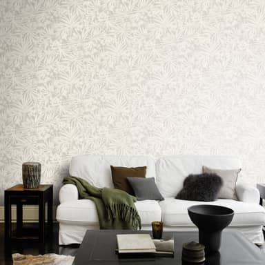 RASCH Vliesbehang 605631 bloemen grijs kopen