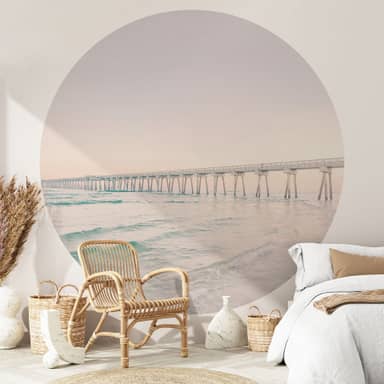 Wandmotiv24 Photo Murale Vue Sur La Mer Grèce XS 150 X 105cm