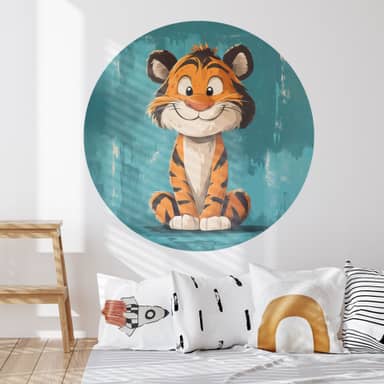 Adhesive Vinyl Poster Dinosaurs In The Jungle - Foto 6