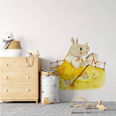Adesivi murali farfalla, decalcomania fate fiori, decorazione murale floreale colorata, farfalle colorate, cameretta bambini, camera dei neonati | Leroy Merlin
