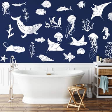 Adesivo Murale Kiwistar A Forma Di Tartaruga, 6 Dimensioni, Rimovibile, Per Pareti Lisce, Mobili, Vetro, Decorazione Casa - 2